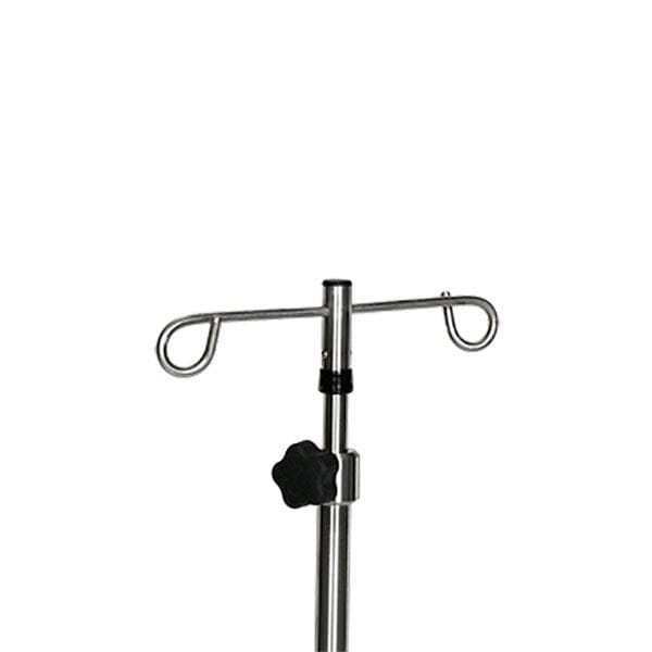 Chrome 5 Leg IV Pole AcralMed 2 