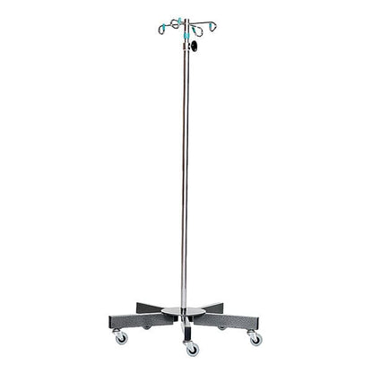 Chrome 5 Leg IV Pole AcralMed 