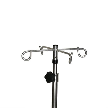 Chrome 5 Leg IV Pole IV Pole AcralMed 4 Hooks 