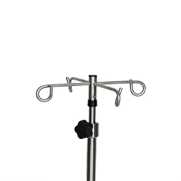 Stainless Steel 5 Leg Spider IV Pole AcralMed 4 Black 