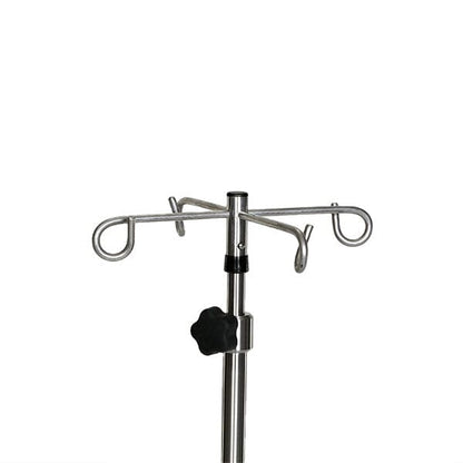 Stainless Steel Base 6 Leg IV Pole AcralMed 4 
