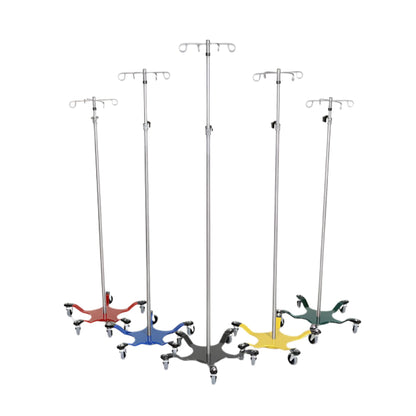 Stainless Steel 5 Leg Spider IV Pole IV Poles AcralMed 
