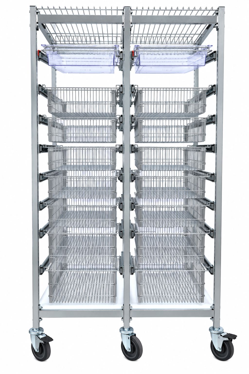 Complete High Density Unit Open Storage Acart Double unit 