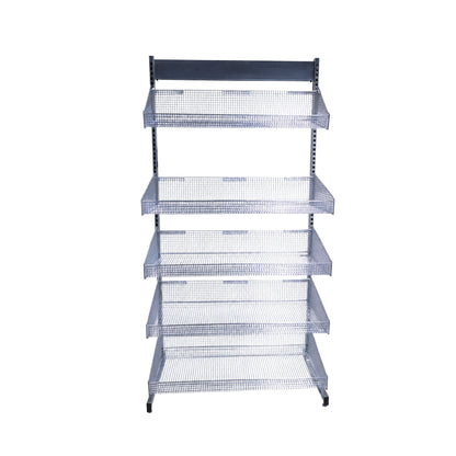 Par Wall Chrome Stand Frame, 74"H Acart Equipment 