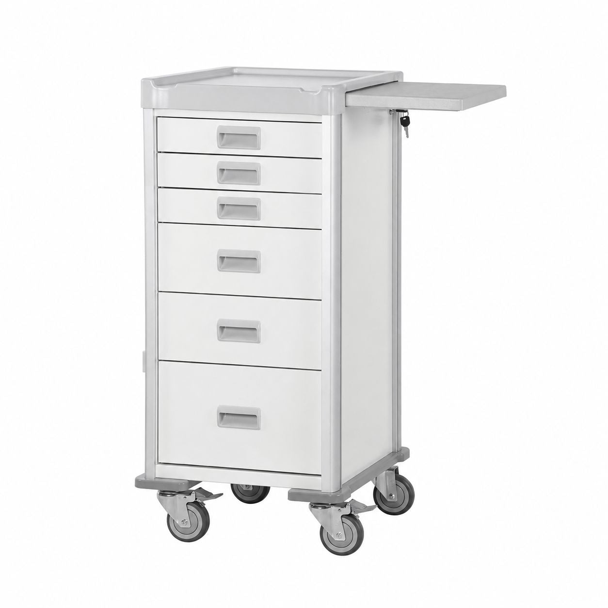 Tall QT narrow cart Treatment & Procedure Carts Acart 