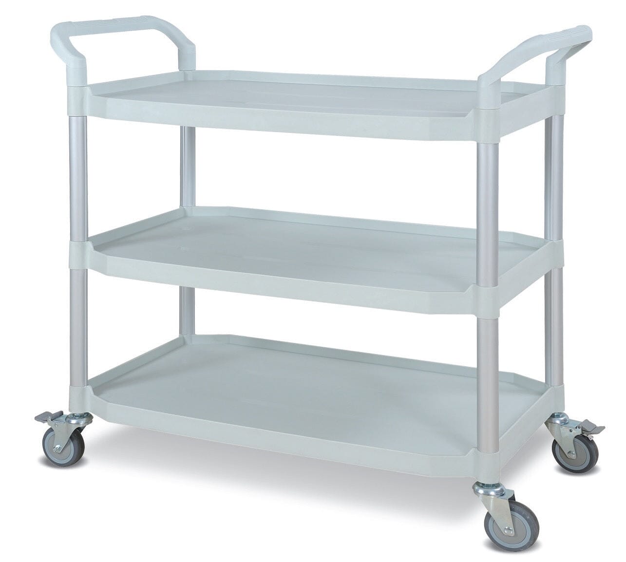 Three Shelf Utility Cart, Large, 3-Shelf Transport & Utility Carts Acart 