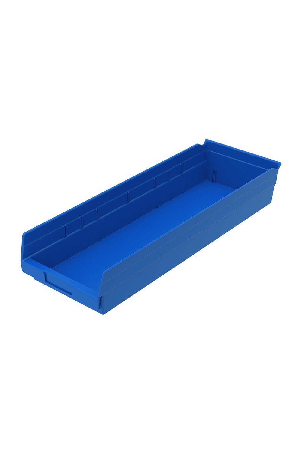 Shelf Bin for 24"D Shelves Bins & Containers Acart 23-5/8'' x 8-3/8'' x 4'' Blue 