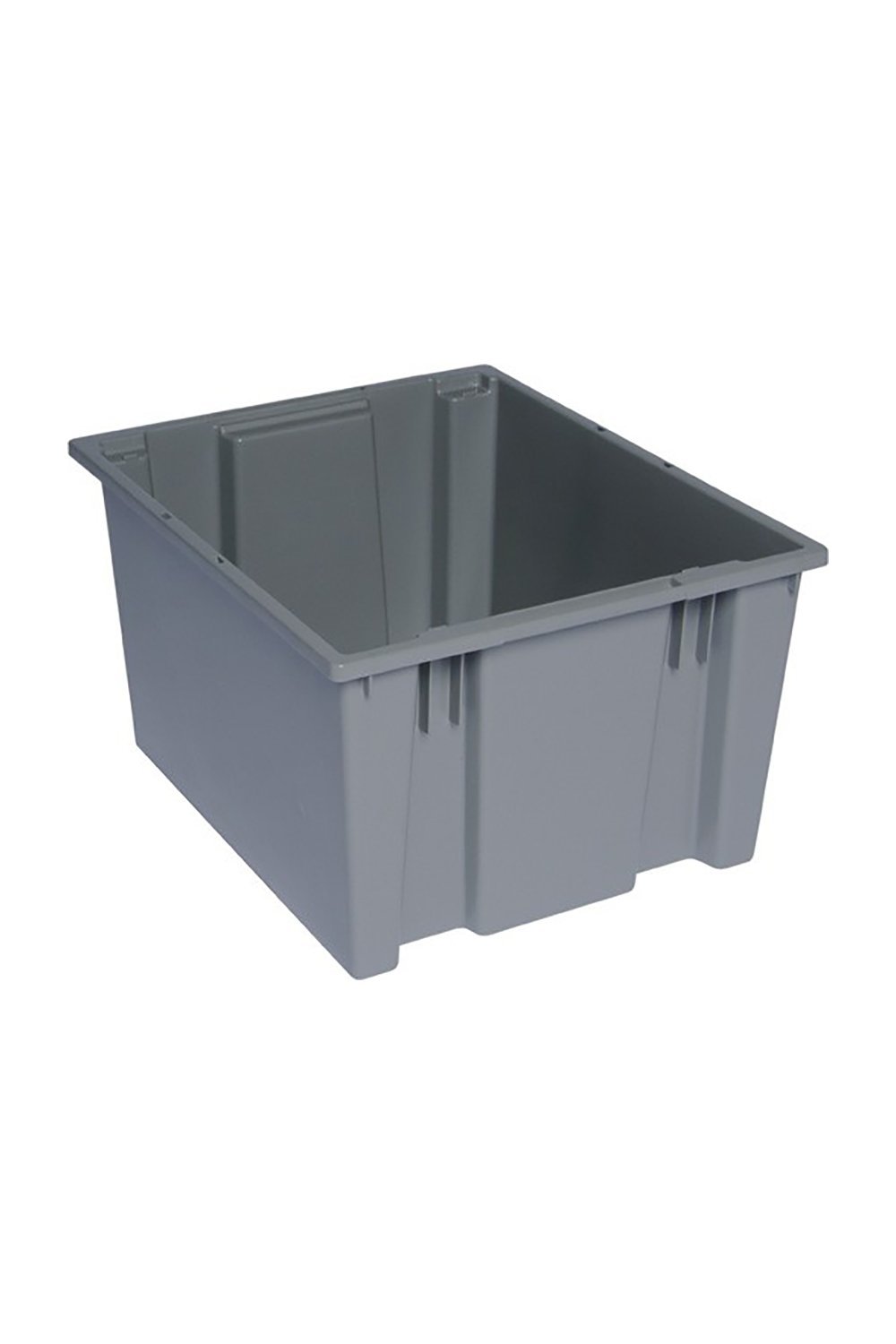 Stack and Nest Tote Bins & Containers Acart 19-1/2"L x 15-1/2"W x 13"H Gray 