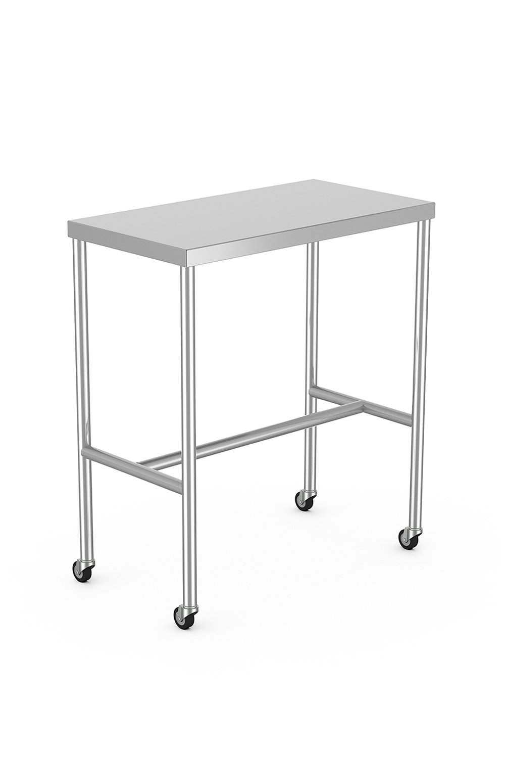 Stainless Steel Table Stainless Solutions Macmedical 16"D x 30"W x 34"H H-Brace 