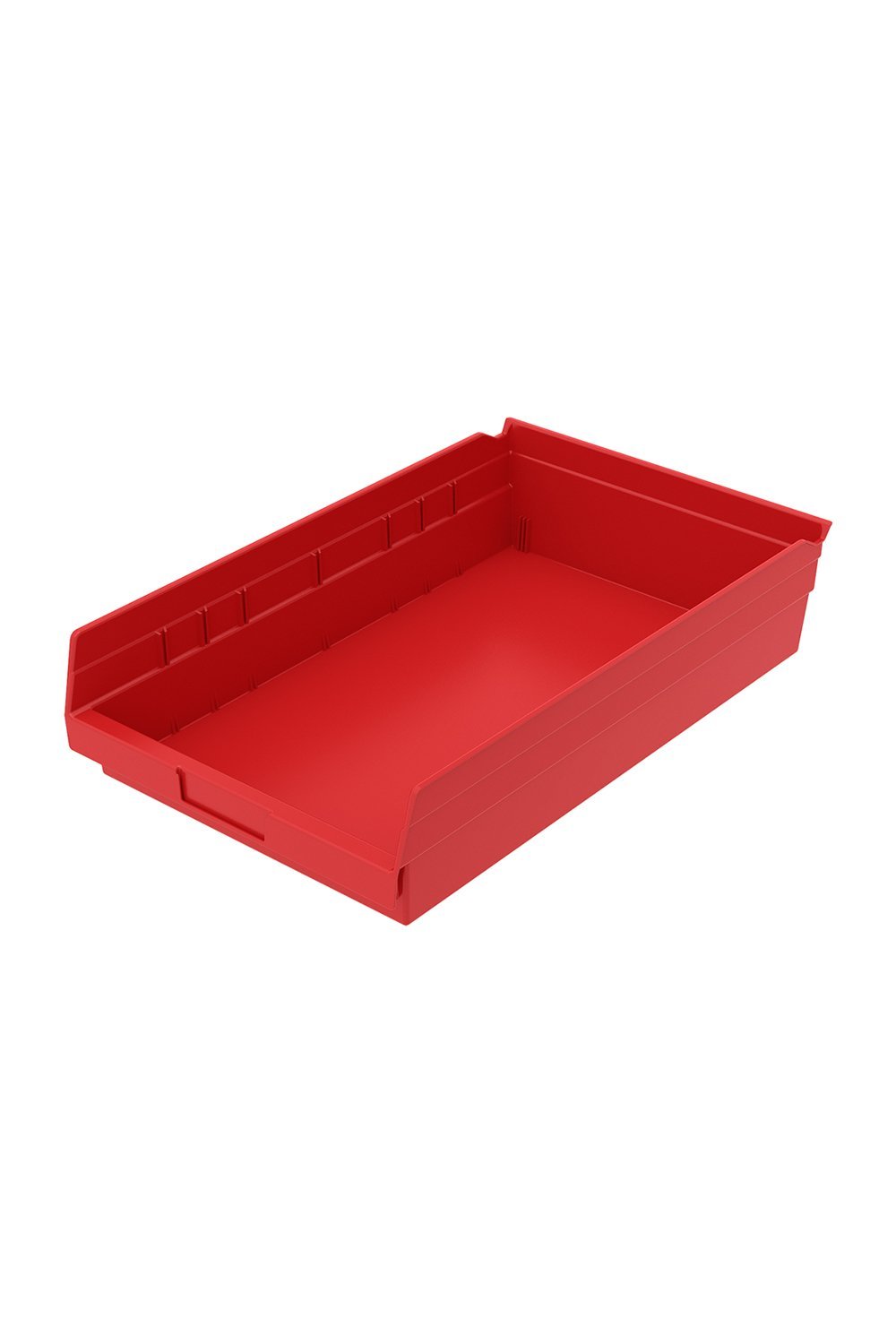 Shelf Bin for 18"D Shelves Bins & Containers Acart 17-7/8'' x 11-1/8'' x 4'' Red 