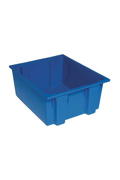 Stack and Nest Tote Bins & Containers Acart 23-1/2"L x 19-1/2"W x 10"H Blue 