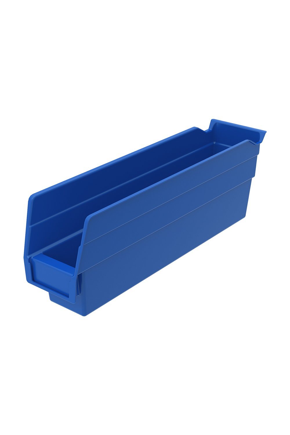 Shelf Bin for 12"D Shelves Bins & Containers Acart 11-5/8'' x 2-3/4'' x 4'' Blue 