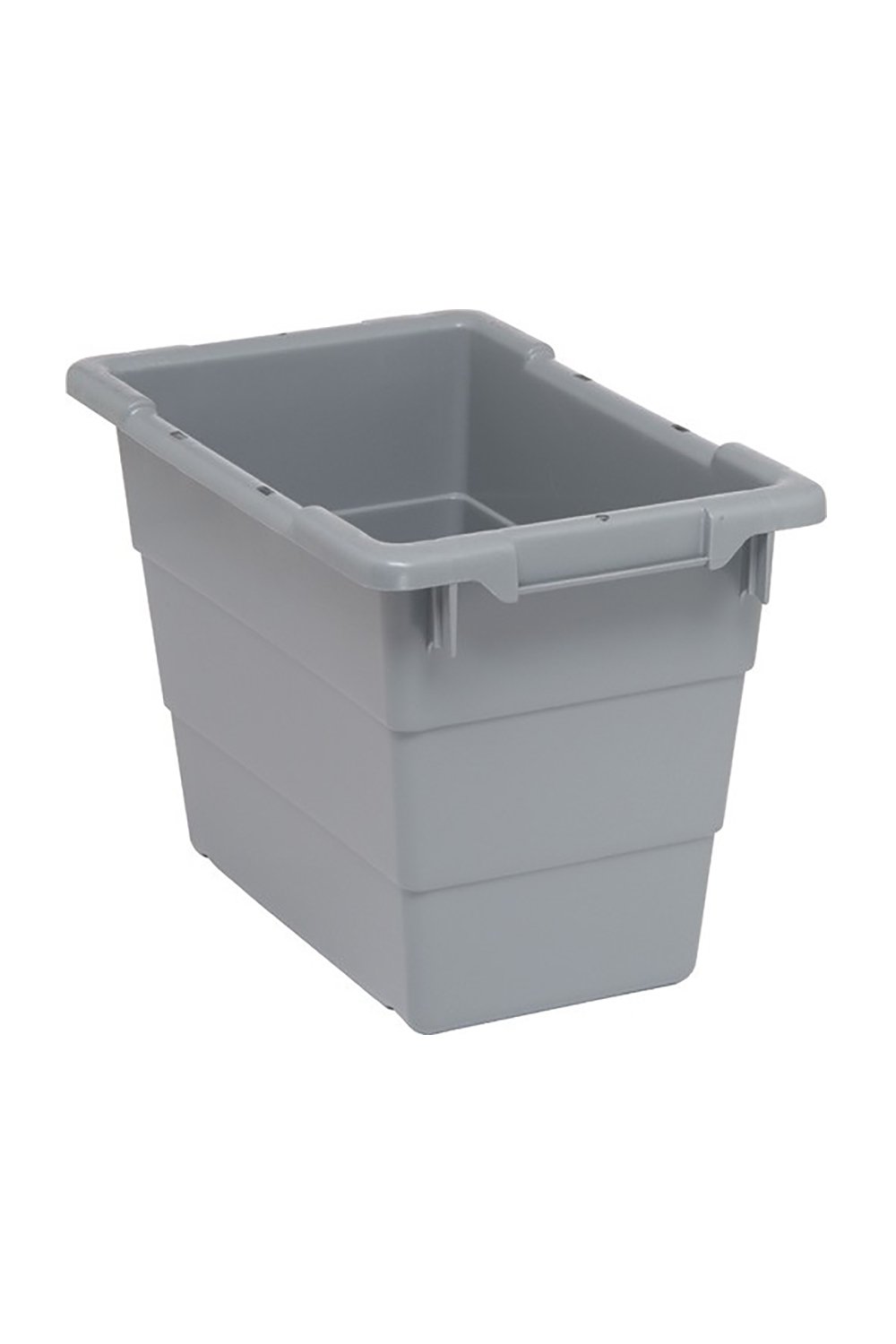 Cross Stack Tub Bins & Containers Acart 17-1/4"L x 11"W x 12"H Gray 