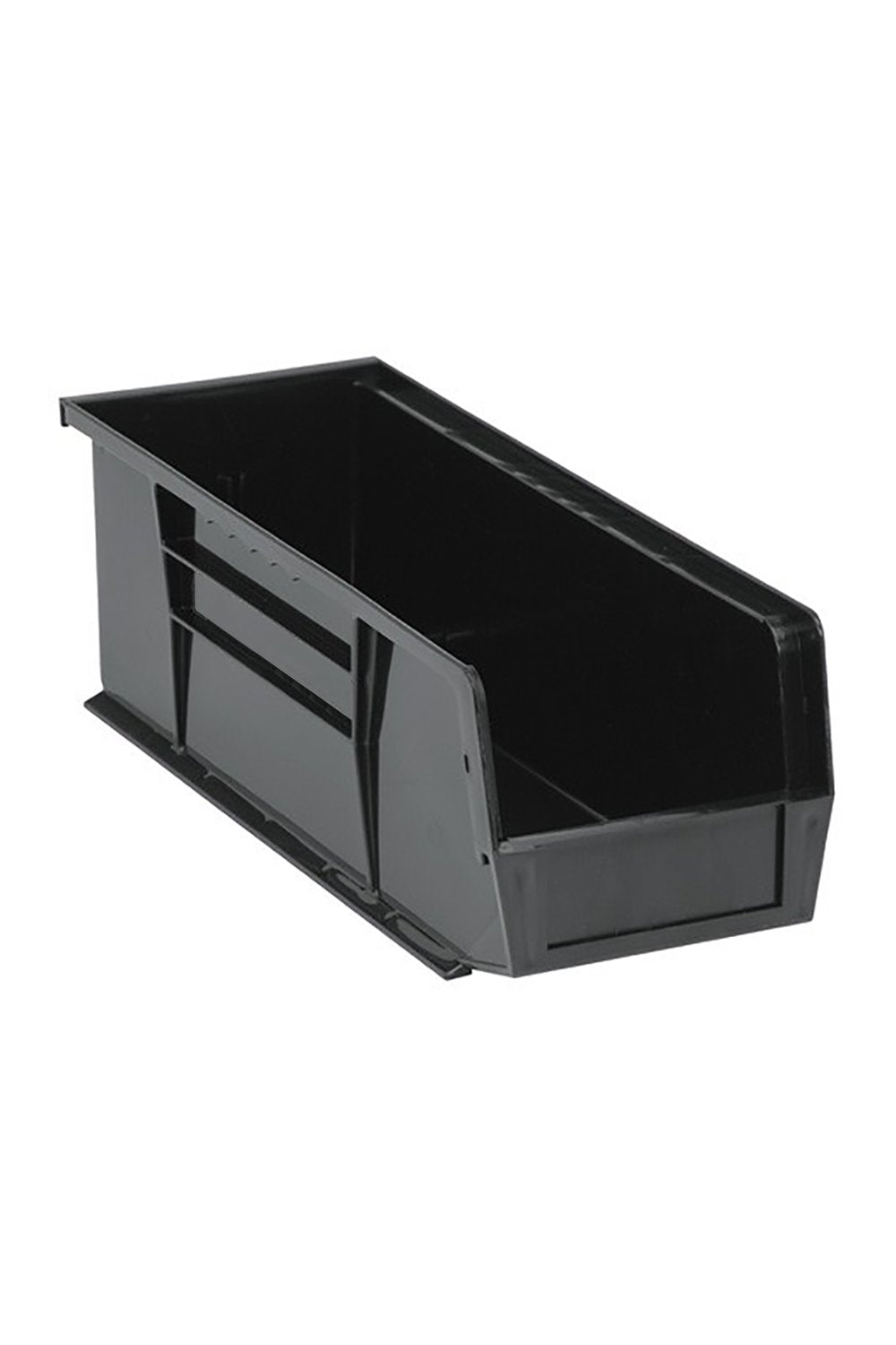 Recycled Ultra Hang and Stack Bin Bins & Containers Acart 14-3/4"L x 5-1/2"W x 5"H Black 