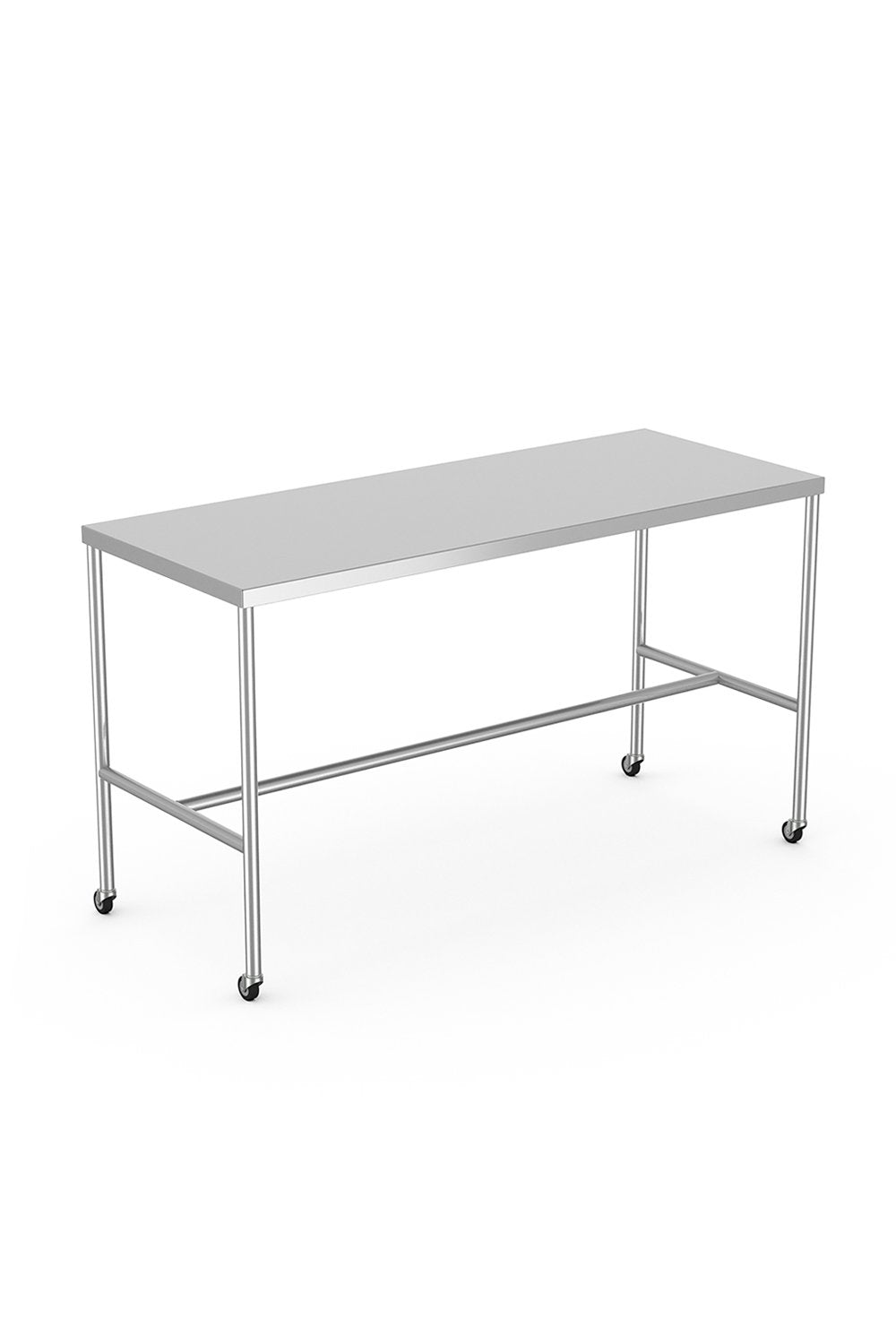Stainless Steel Table Stainless Solutions Macmedical 24"D x 60"W x 34"H H-Brace 