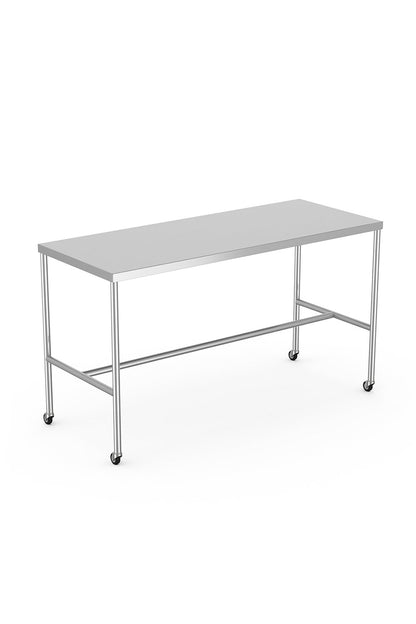 Stainless Steel Table Stainless Solutions Macmedical 24"D x 60"W x 34"H H-Brace 