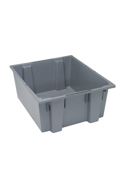 Stack and Nest Tote Bins & Containers Acart 23-1/2"L x 19-1/2"W x 10"H Gray 