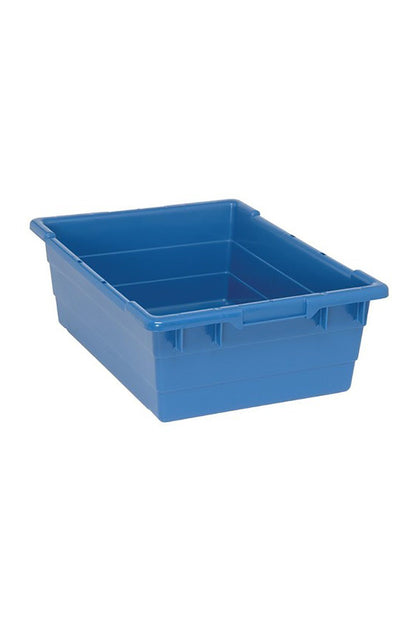 Cross Stack Tub Bins & Containers Acart 23-3/4"L x 17-1/4"W x 8"H Blue 