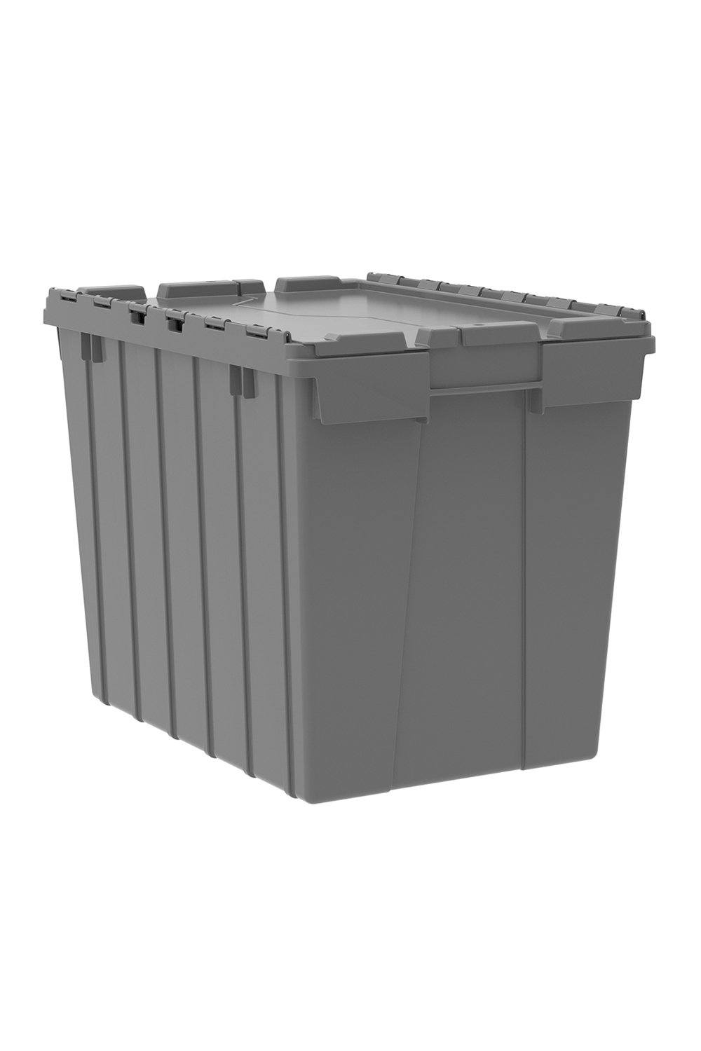 Attached Top Container Bins & Containers Acart 21-1/2"L x 15-1/4"W x 17-1/4"H Grey 