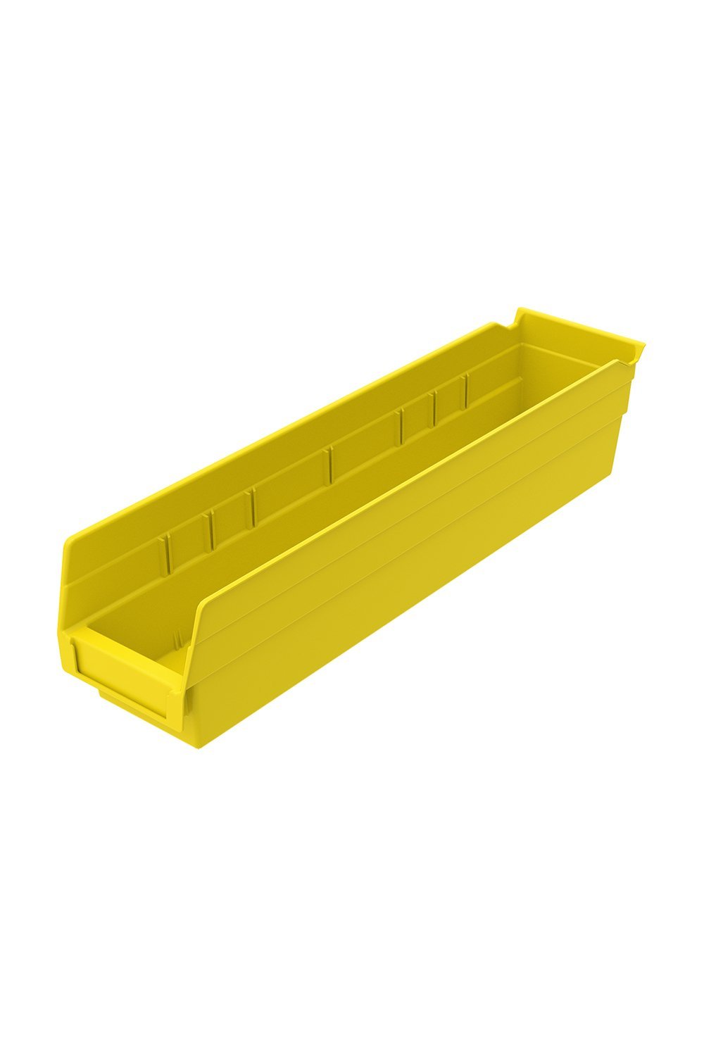 Shelf Bin for 18"D Shelves Bins & Containers Acart 17-7/8'' x 4-1/8'' x 4'' Yellow 