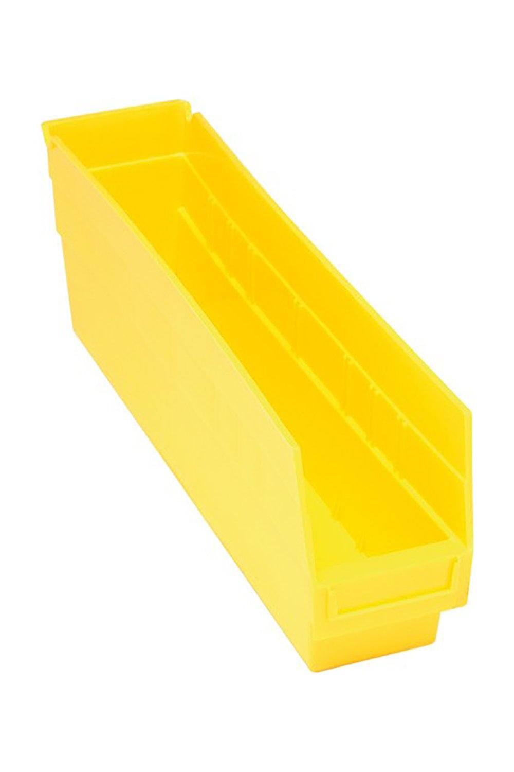 Shelf Bin for 18"D Shelves Bins & Containers Acart 17-7/8'' x 4-1/8'' x 6'' Yellow 