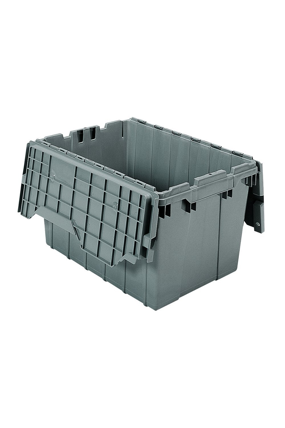Attached Top Container Bins & Containers Acart 21-1/2"L x 15-1/4"W x 12-3/4"H Grey 