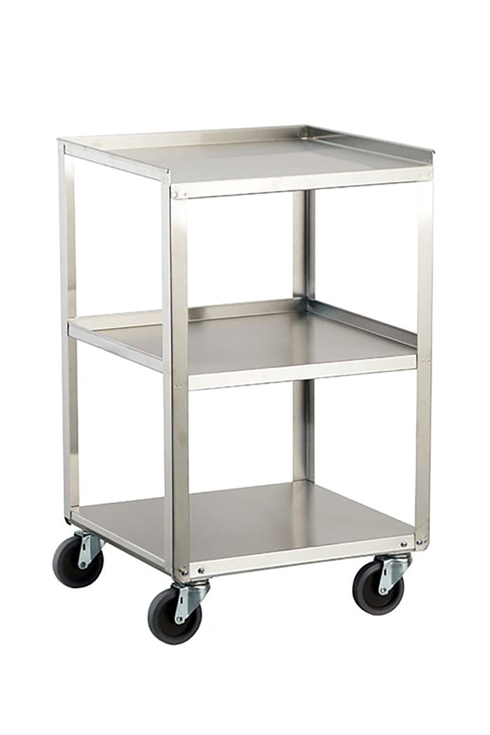 Stainless Steel Equipment/Utility Stand Stainless Solutions Lakeside 18-3/4"D x 16-3/4"W x 30 1/8"h No drawers, three shelves 300.0