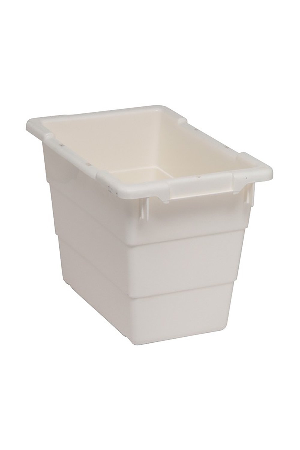 Cross Stack Tub Bins & Containers Acart 17-1/4"L x 11"W x 12"H White 