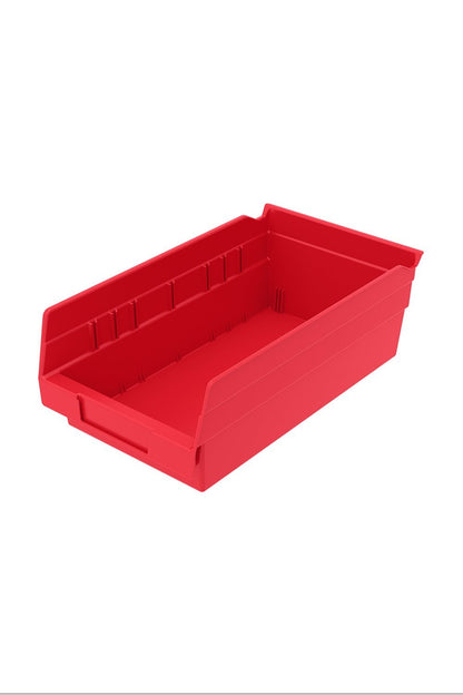 Shelf Bin for 12"D Shelves Bins & Containers Acart 11-5/8'' x 6-5/8'' x 4'' Red 