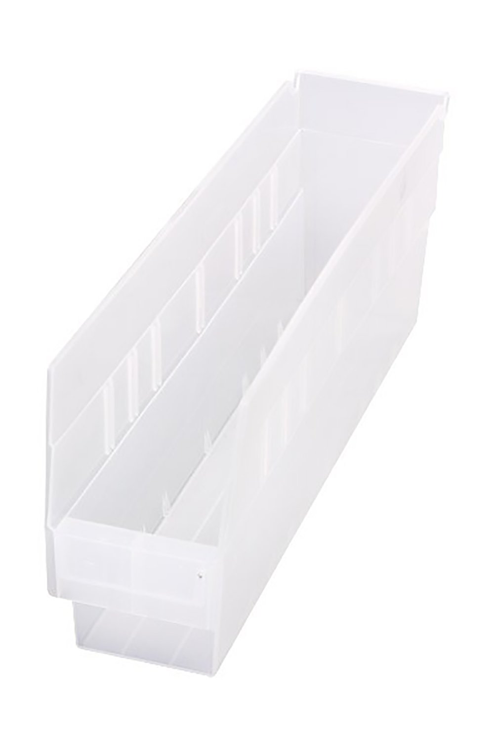 Shelf Bin for 18"D Shelves Bins & Containers Acart 17-7/8" x 4-3/8" x 6" Clear 