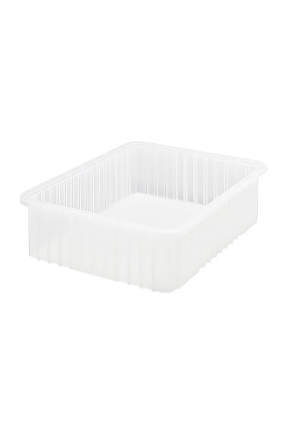 Clear View Dividable Grid Container Bins & Containers Acart 22-1/2"L x 17-1/2"W x 6"H Clear 
