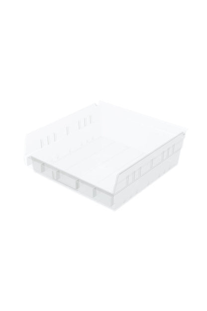 Shelf Bin for 12"D Shelves Bins & Containers Acart 11-5/8'' x 11-1/8'' x 4'' Clear 