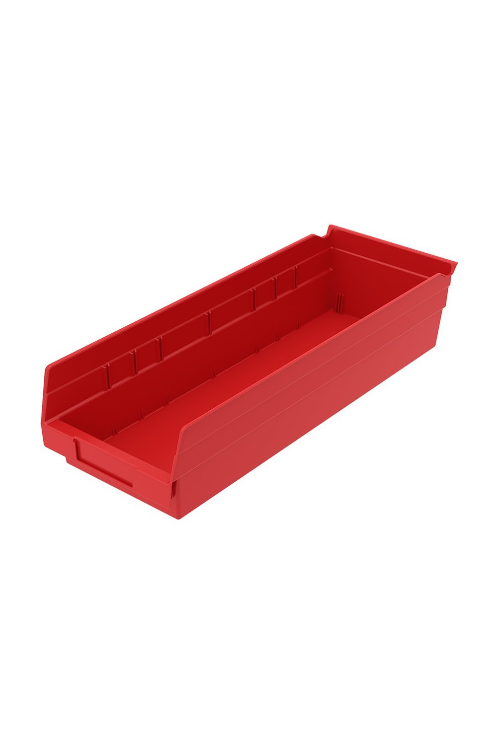 Shelf Bin for 18"D Shelves Bins & Containers Acart 17-7/8'' x 6-5/8'' x 4'' Red 