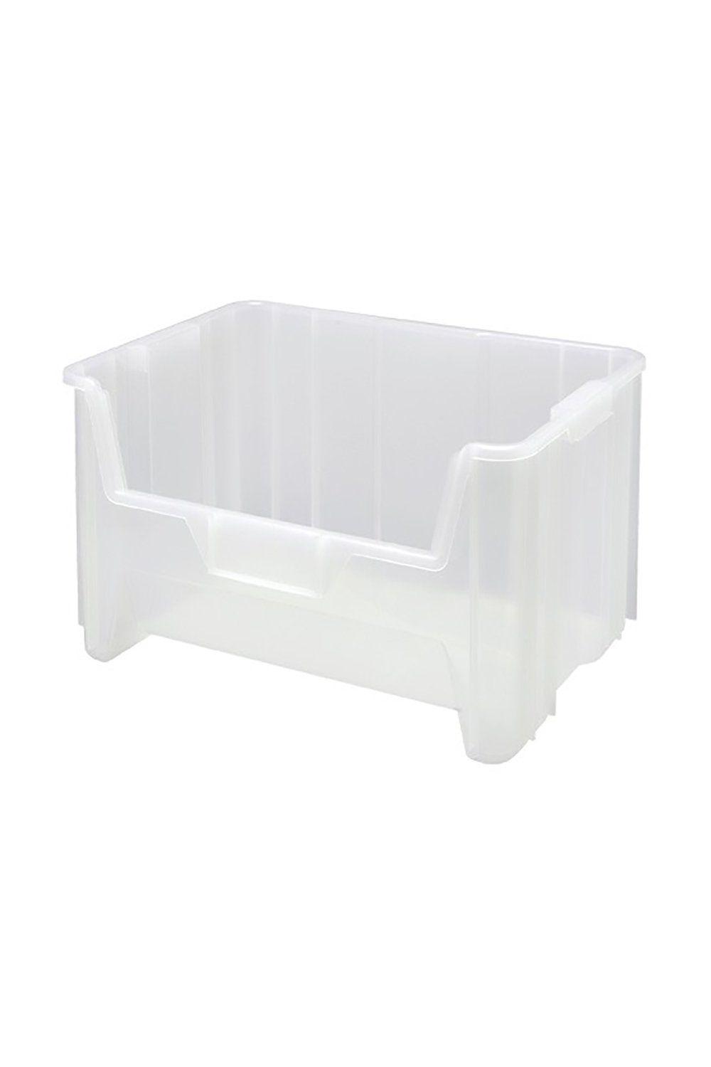Clear View Giant Stack Container Bins & Containers Acart Equipment 15-1/4"L x 19-7/8"W x 12-7/16"H Clear 