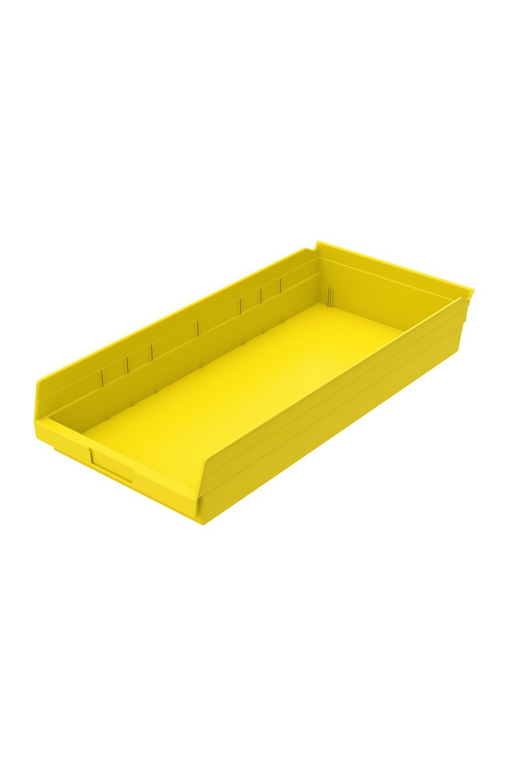 Shelf Bin for 24"D Shelves Bins & Containers Acart 23-5/8'' x 11-1/8'' x 4'' Yellow 