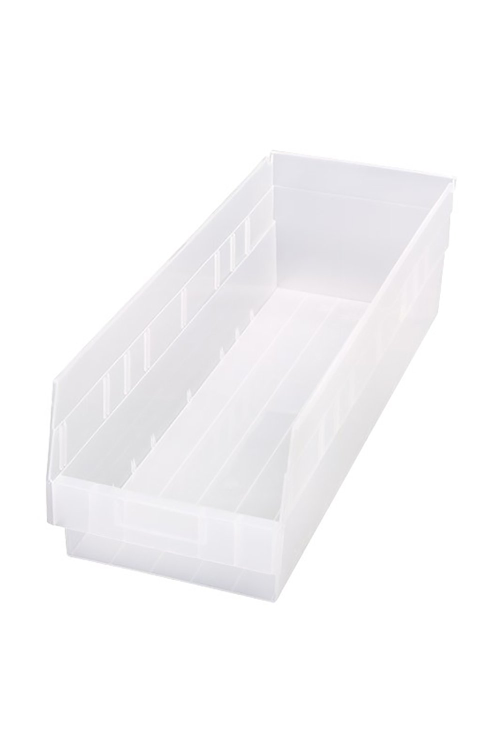 Shelf Bin for 24"D Shelves Bins & Containers Acart 23-5/8" x 11-1/8" x 6" Clear 
