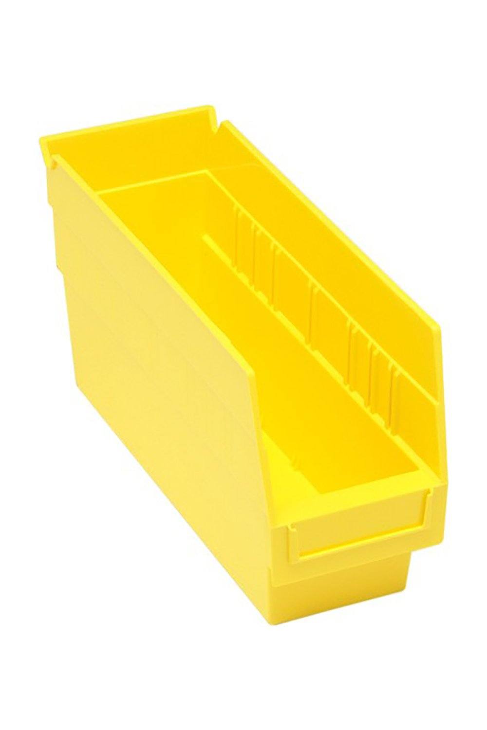 Shelf Bin for 12"D Shelves Bins & Containers Acart 11-5/8'' x 4-1/8'' x 6'' Yellow 