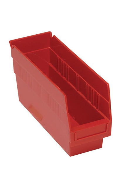 Shelf Bin for 12"D Shelves Bins & Containers Acart 11-5/8'' x 4-1/8'' x 6'' Red 