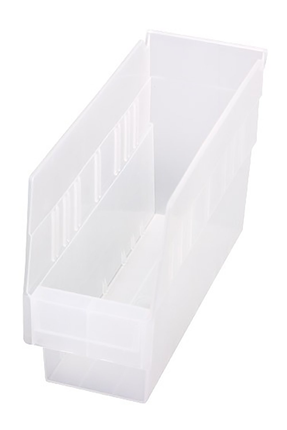 Shelf Bin for 12"D Shelves Bins & Containers Acart 11-5/8" x 4-3/8" x 6" Clear 
