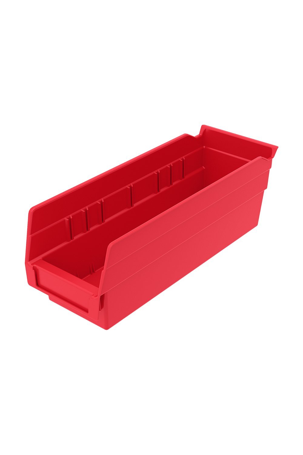 Shelf Bin for 12"D Shelves Bins & Containers Acart 11-5/8'' x 4-1/8'' x 4'' Red 