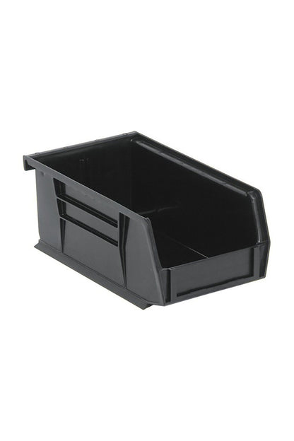 Recycled Ultra Hang and Stack Bin Bins & Containers Acart 7-3/8"L x 4-1/8"W x 3"H Black 