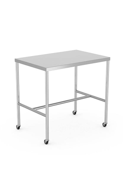 Stainless Steel Table Stainless Solutions Macmedical 24"D x 36"W x 34"H H-Brace 