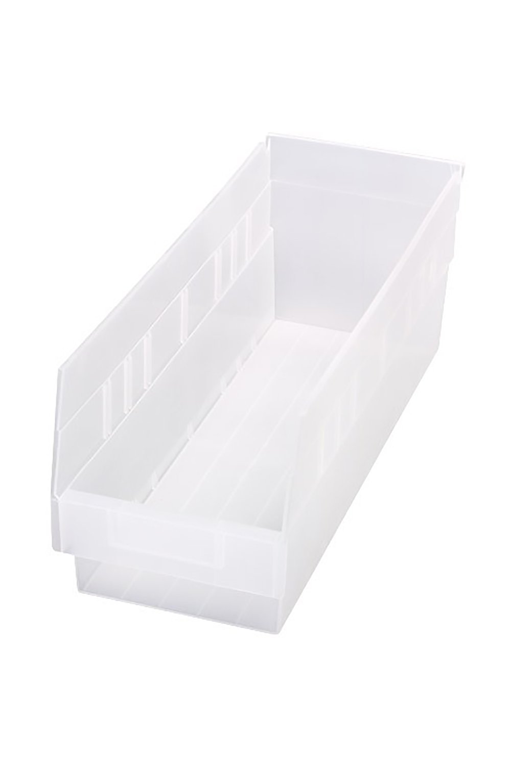 Shelf Bin for 24"D Shelves Bins & Containers Acart 17-7/8" x 6-5/8" x 6" Clear 