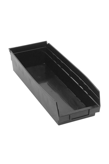 Recycled Shelf Bin Bins & Containers Acart 17-7/8'' x 6-5/8'' x 4'' Black 
