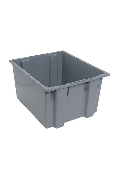 Stack and Nest Tote Bins & Containers Acart 23-1/2"L x 19-1/2"W x 13"H Gray 