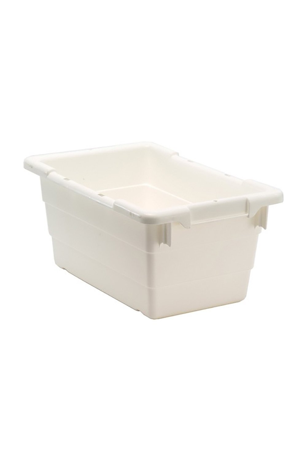Cross Stack Tub Bins & Containers Acart 17-1/4"L x 11"W x 8"H White 