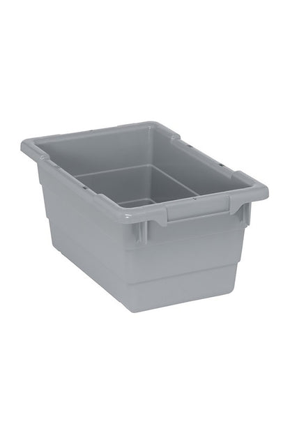 Cross Stack Tub Bins & Containers Acart 17-1/4"L x 11"W x 8"H Gray 