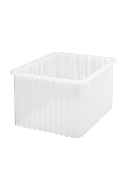 Clear View Dividable Grid Container Bins & Containers Acart 22-1/2"L x 17-1/2"W x 12"H Clear 