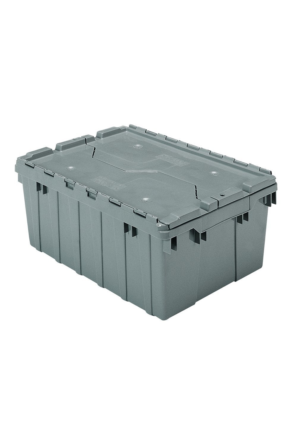 Attached Top Container Bins & Containers Acart 21-1/2"L x 15-1/4"W x 9-5/8"H Gray 