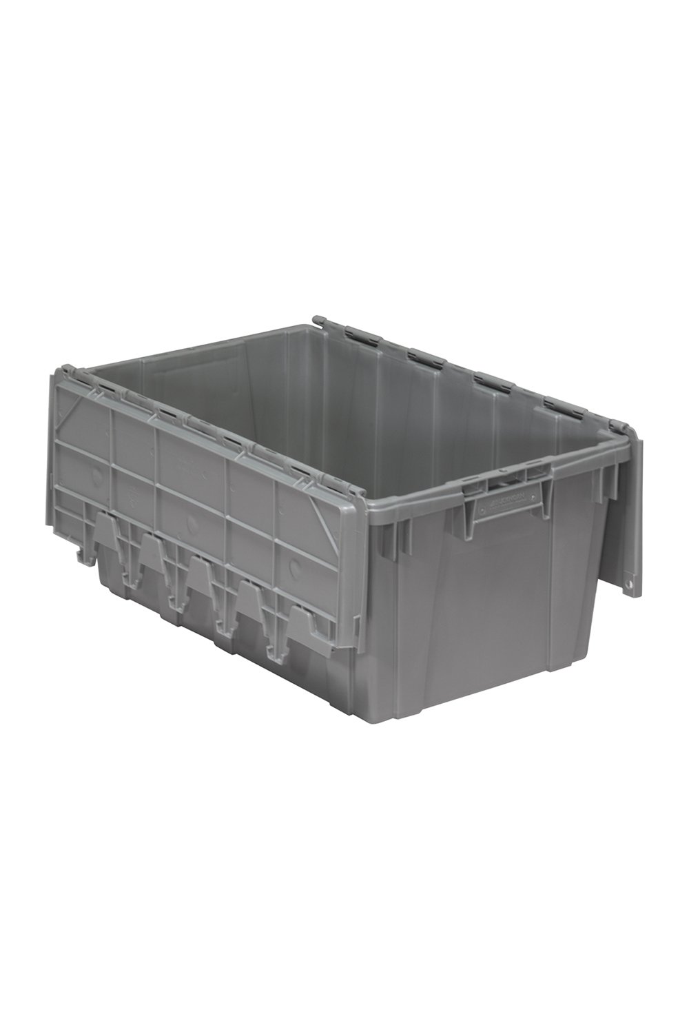 Attached Top Container Bins & Containers Acart 27"L x 17-3/4"W x 12-1/2"H Grey 